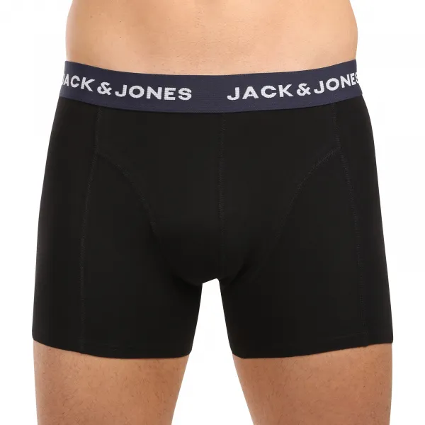 5PACK pánske boxerky Jack and Jones čierné (12254366) S, trenky