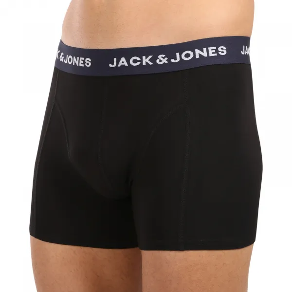 5PACK pánske boxerky Jack and Jones čierné (12254366) S, trenky