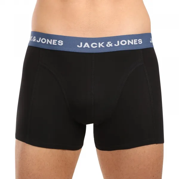 5PACK pánske boxerky Jack and Jones čierné (12254366) S, trenky