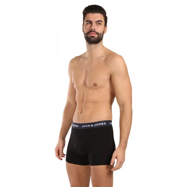 5PACK pánske boxerky Jack and Jones čierné (12254366) S, trenky