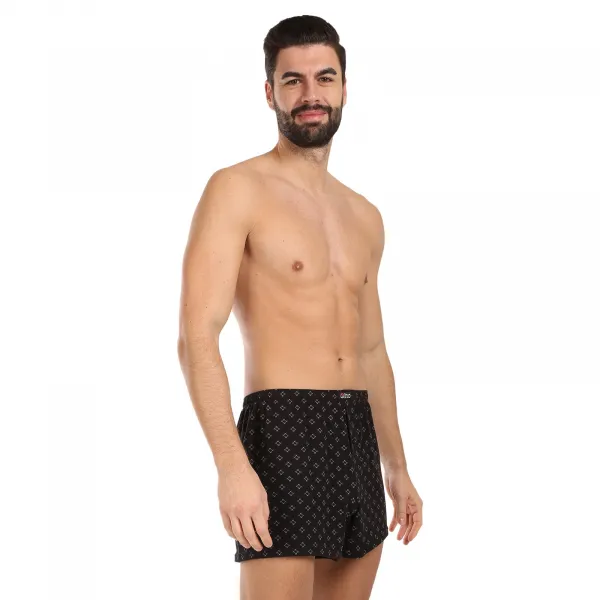 Pánske trenky Gino čierné (75210-MxCMxG) M, trenírky