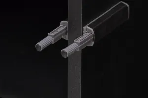 HALMAR Šatní skříň Murano S-1 dub artisan/černá