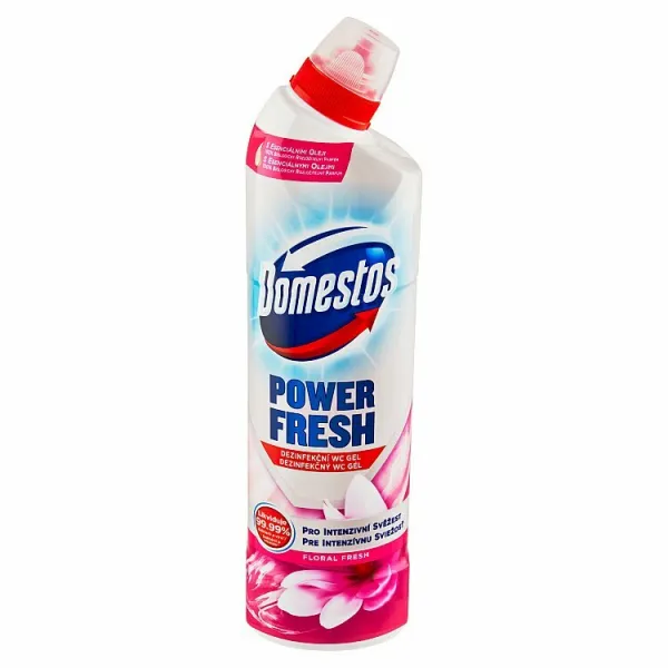 Domestos Power Fresh Floral Fresh dezinfekčný WC gél 700 ml