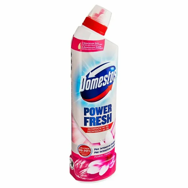 Domestos Power Fresh Floral Fresh dezinfekčný WC gél 700 ml