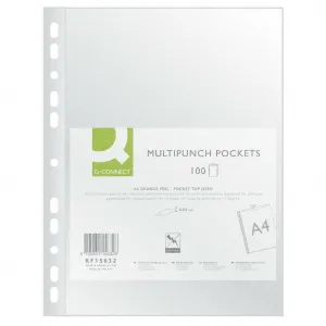 Euroobal Q-CONNECT A4 matný 40mic v sáčku