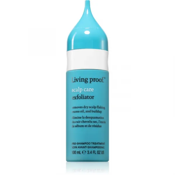 Living Proof Scalp Care Exfoliator hĺbkovo čistiaci peeling pre mastnú pokožku hlavy proti lupinám 100 ml