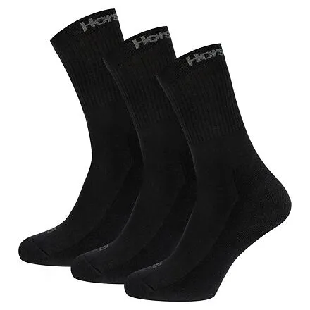 HORSEFEATHERS Ponožky Delete 3Pack - black BLACK velikost 8 - 10