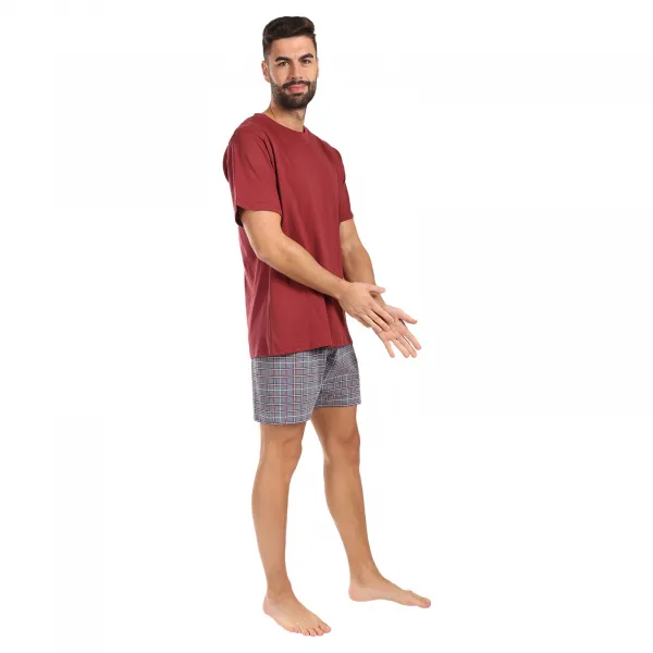 Pánske pyžamo Gino viacfarebné (79168-MCRDxG) M