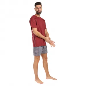 Pánske pyžamo Gino viacfarebné (79168-MCRDxG) M