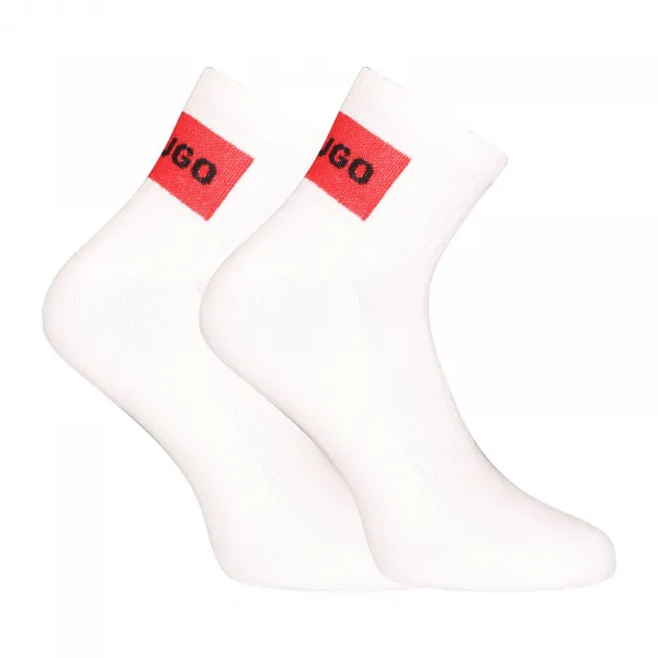 3PACK ponožky HUGO bielé (50541597 100) M