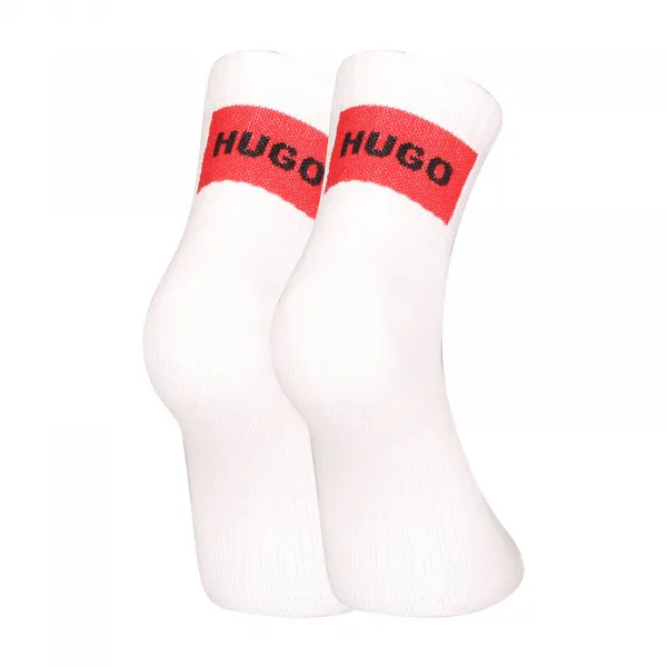 3PACK ponožky HUGO bielé (50541597 100) M
