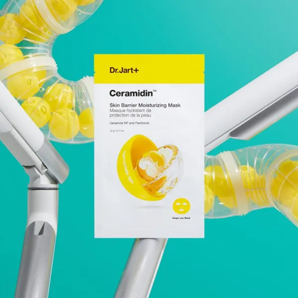 Dr. Jart+ Ceramidin™ Skin Barrier Moisturizing Face Mask hydratačná maska s ceramidmi 22 g