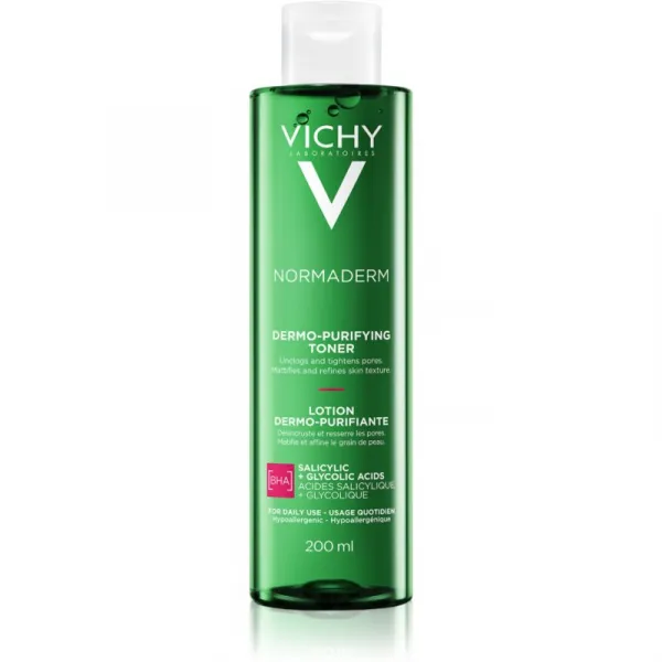 VICHY Normaderm Čistiace adstringentné tonikum new formula 200 ml