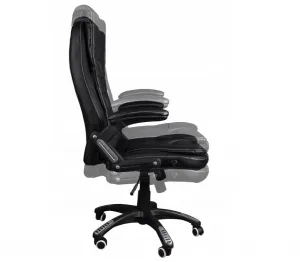 MasážnekresločiernejfarbyzekologickejkožeBSB004M51318