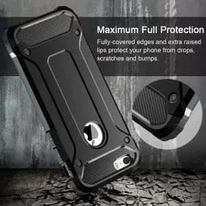 Hybrid Armor iPhone X, čierne