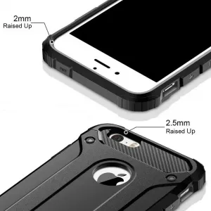 Hybrid Armor iPhone X, čierne