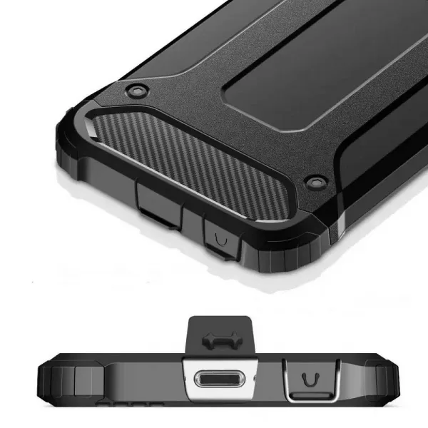 Hybrid Armor iPhone X, čierne
