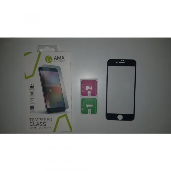 IPhone 7 PLUS, 8 PLUS Tvrdené sklo, čierne