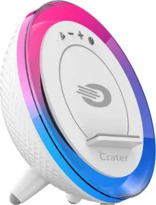 Orava noční lampa s RGB světlem, nabíječkou chytrého telefonu a reproduktorem