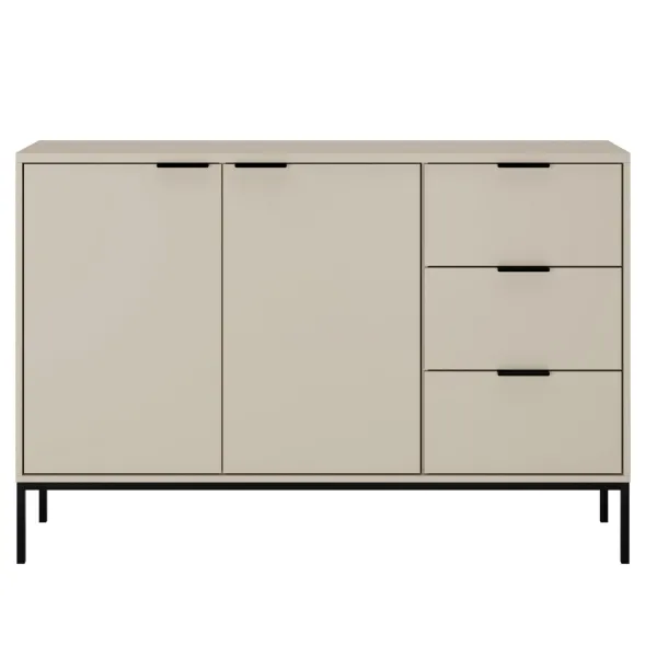 Kocot kids Komoda Austin 150 cm kašmír/černá