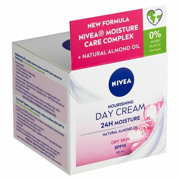 Nivea Výživný denný krém pre suchú až citlivú pleť OF 15 50 ml
