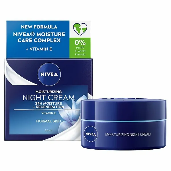 Nivea Regeneračný nočný krém pre normálnu pleť 50 ml