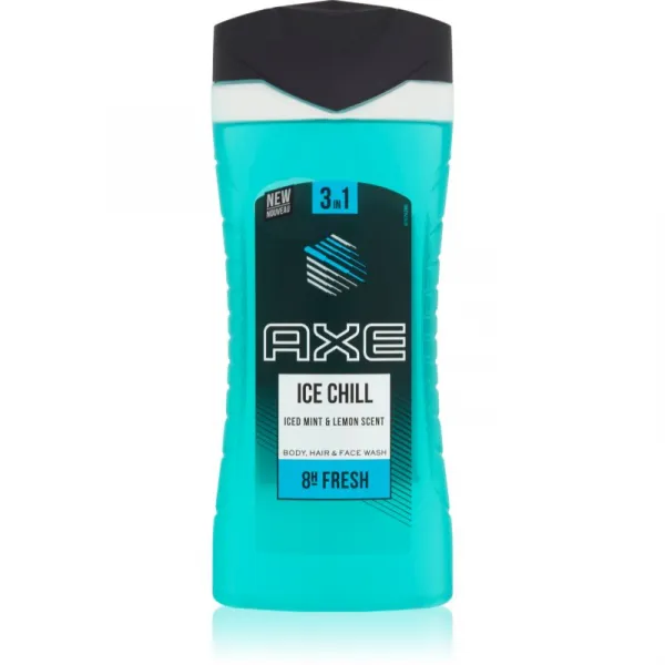 Axe Ice Chill osviežujúci sprchový gél 3v1 250 ml