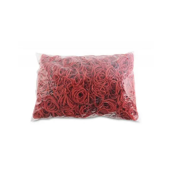 Gumičky Office Products 30mm 1kg červené
