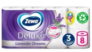 Zewa Deluxe Lavender toaletný papier 3-vrstvový 8ks