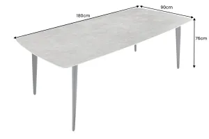 Jedálenský stôl GOLLA Dekorhome