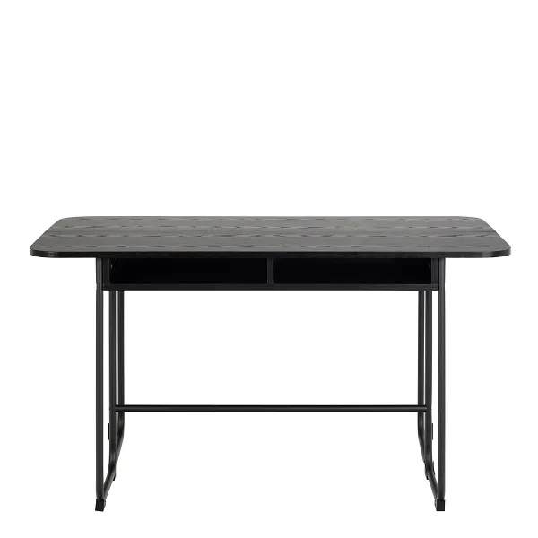 Actona Rozkladací jedálenský stôl Darlington 140 cm jaseň čierny