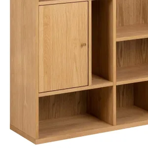 Actona Knižnica Rangoon 90 cm dub prírodný olejovaný
