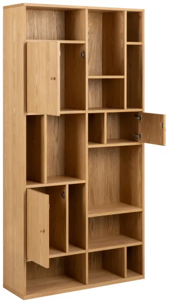 Actona Knižnica Rangoon 90 cm dub prírodný olejovaný