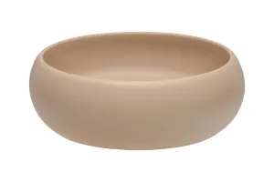 Comad Súprava keramického umývadla s výpusťou WIKI 36 cm cappuccino