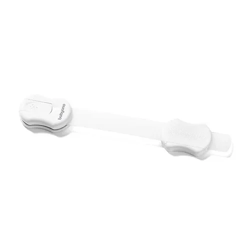 BABYONO Zámok univerzálny biely - 4 ks