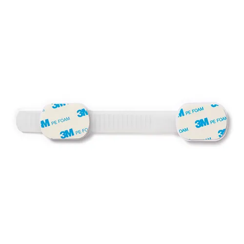 BABYONO Zámok univerzálny biely - 4 ks