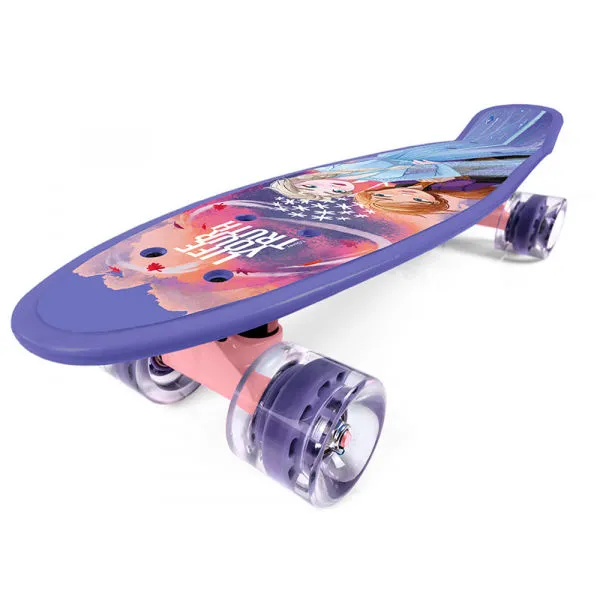 Disney LEDOVÉ KRÁLOVSTVÍ II Skateboard, fialová, veľkosť