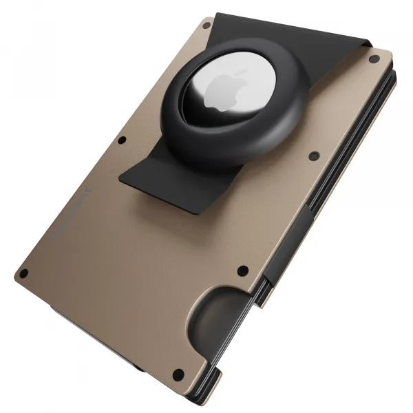 Innocent Smart AirTag Clip Wallet - Gold
