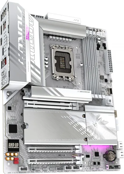 GIGABYTE MB Sc LGA1851 Z890 A ELITE WF7 ICE, Intel Z890, 4xDDR5, 1xDP, 1xHDMI, 1xThunderbolt, WiFi