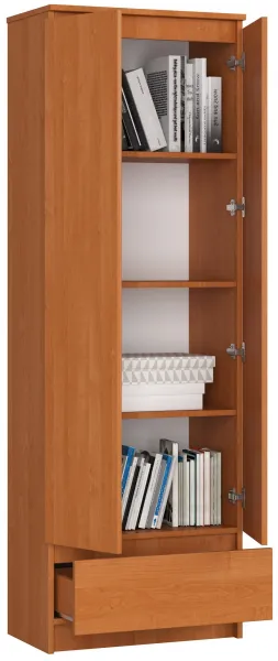 Uzavretý regál R60 2D 1SZ CLP olcha