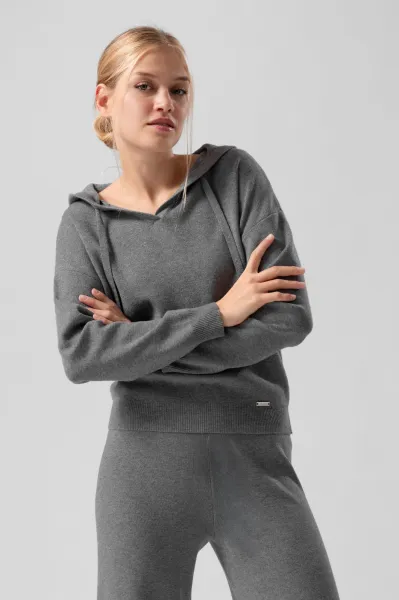 LELOSI Úpletová mikina s kapucňou Meryl MEDIUM