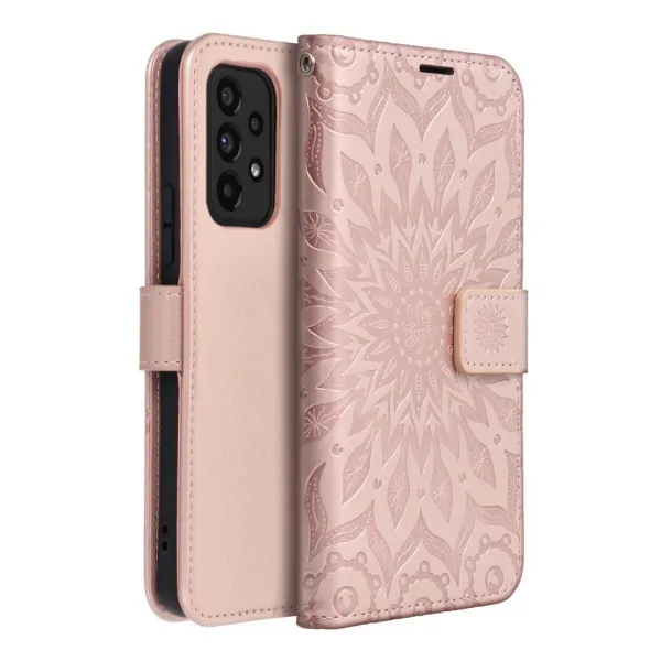 Mezzo púzdro, Samsung Galaxy A53 5G, vzor 2, rosegold