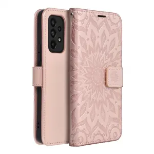 Mezzo púzdro, Samsung Galaxy A53 5G, vzor 2, rosegold