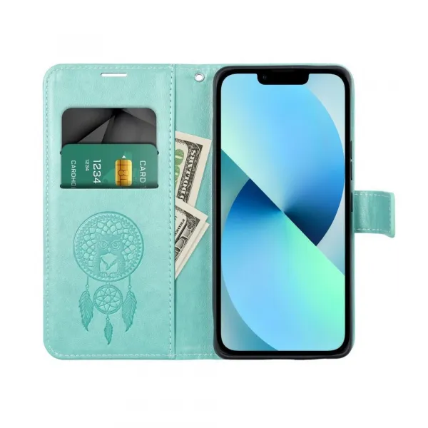 Mezzo púzdro, Samsung Galaxy A52 5G / A52 LTE / A52s 5G, vzor 1, zelený