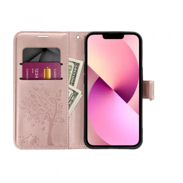 Mezzo púzdro, Samsung Galaxy A33 5G, vzor 3, rosegold