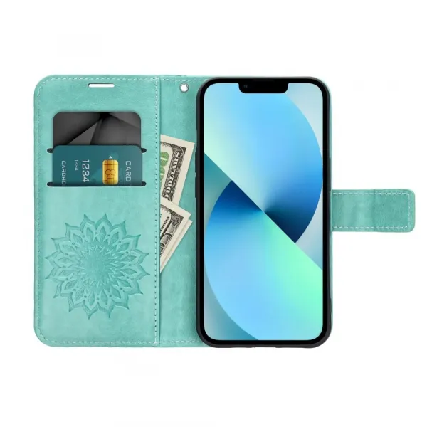 Mezzo púzdro, Xiaomi Redmi Note 10 Pro, vzor 2, zelený