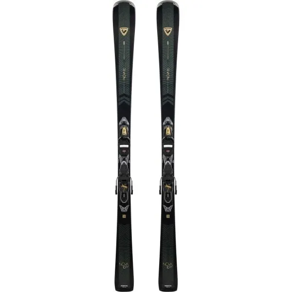 Rossignol NOVA 10 XPRESS + XPRESS W 11 GW Dámske zjazdové lyže, čierna, veľkosť