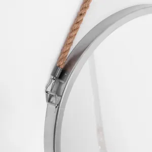 ArtPodlas Zrkadlo TUTUM KLMH-0410S-1 | sivá 40 cm