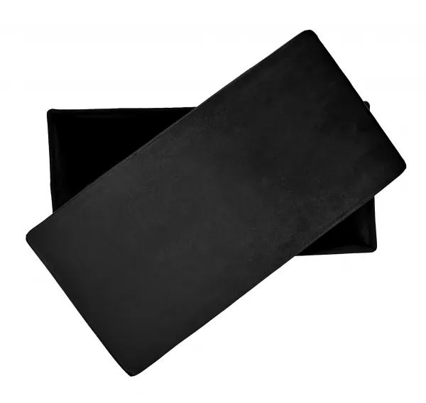 Kontrast Skladací taburet PERFECT DUO 60x30 cm čierny