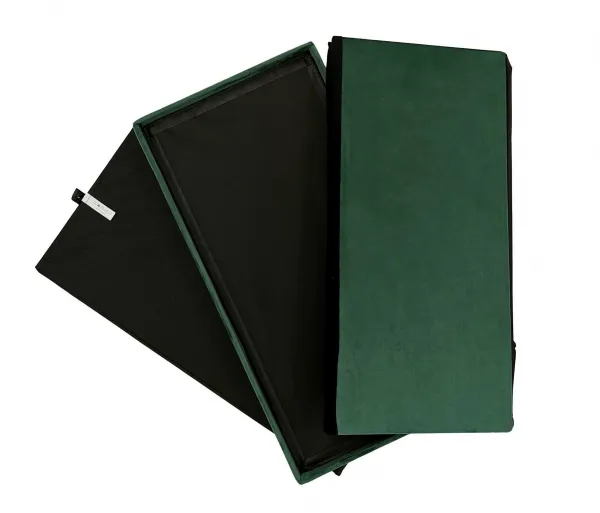 Kontrast Skladací taburet PERFECT DUO 60x30 cm tmavozelený